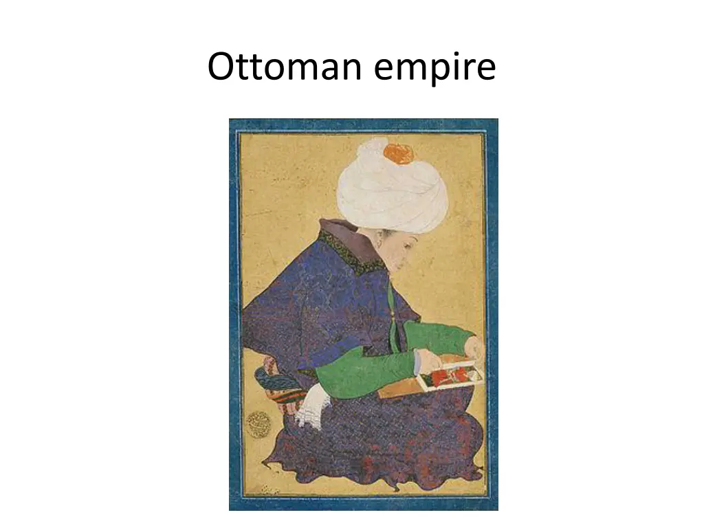 ottoman empire 1