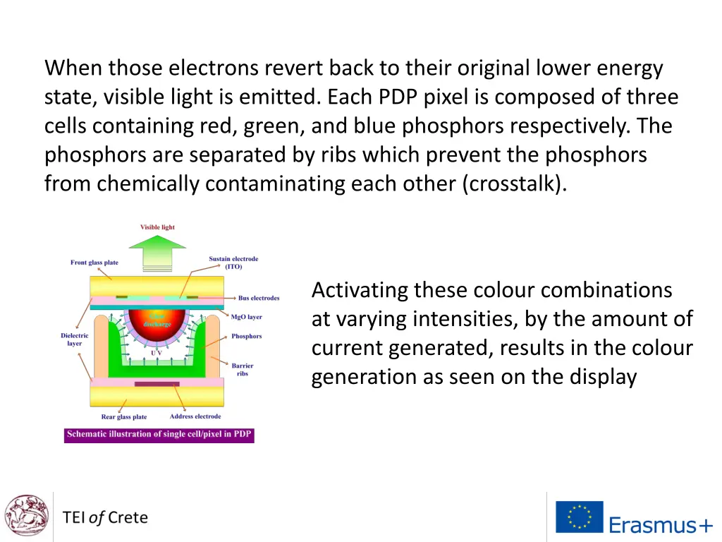 when those electrons revert back to their