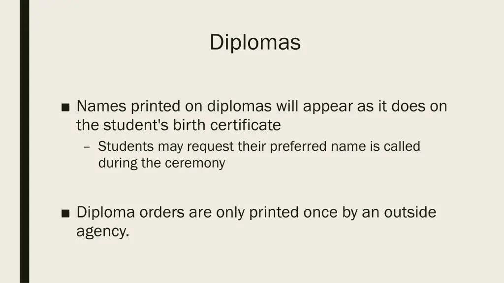 diplomas