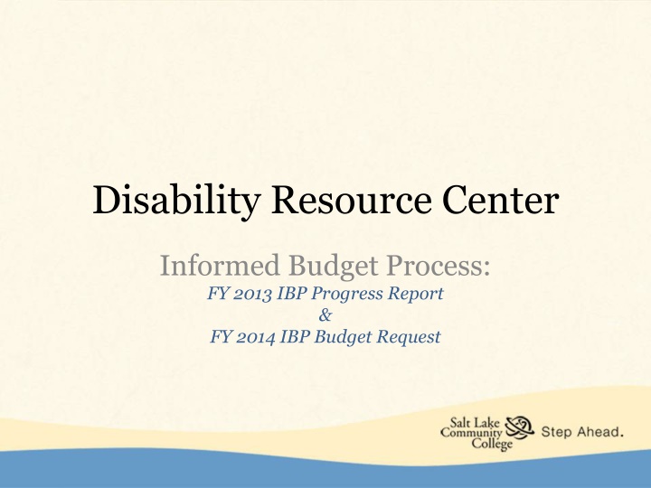 disability resource center