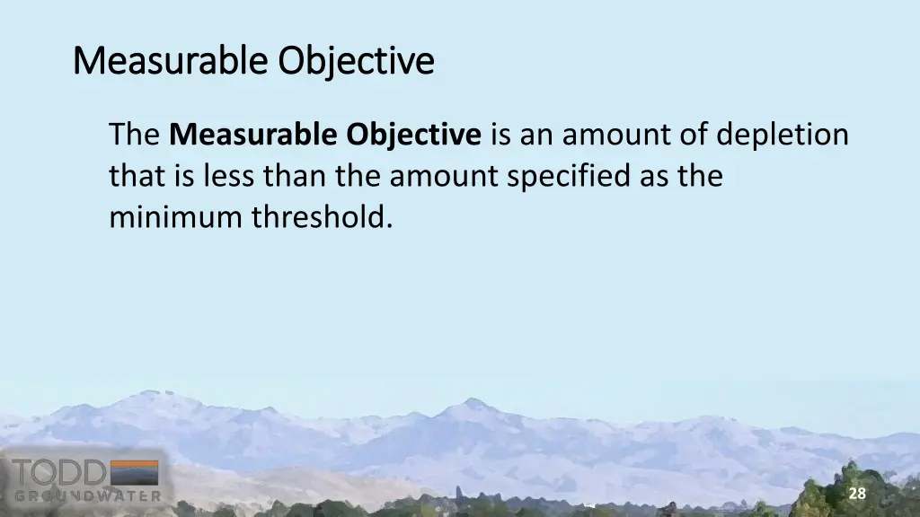 measurable objective measurable objective 1