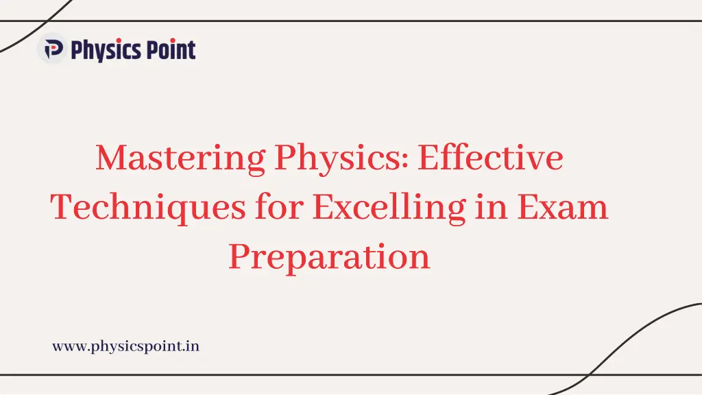 mastering physics effective techniques
