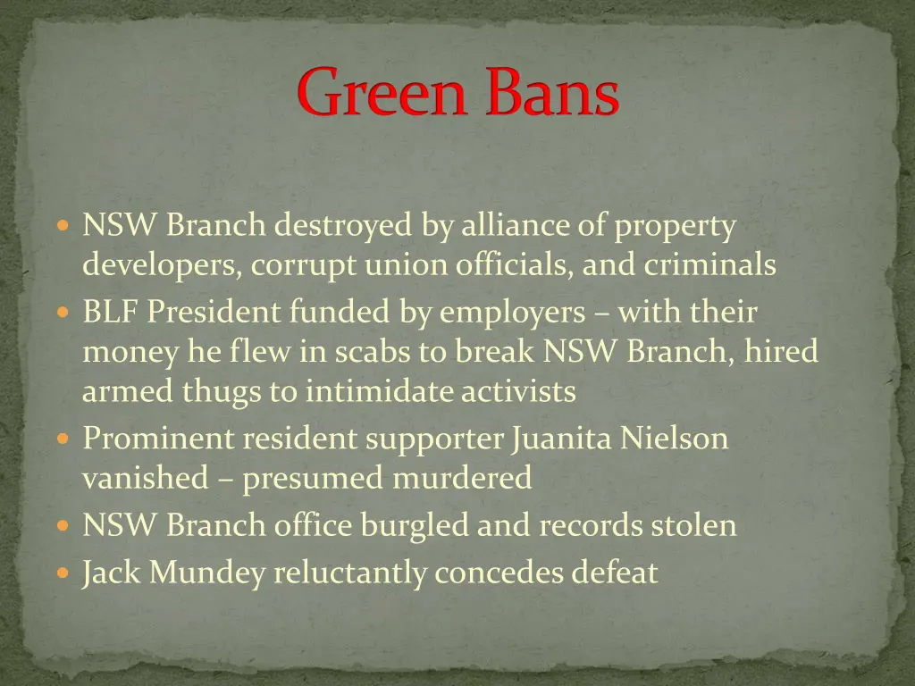 green bans 3