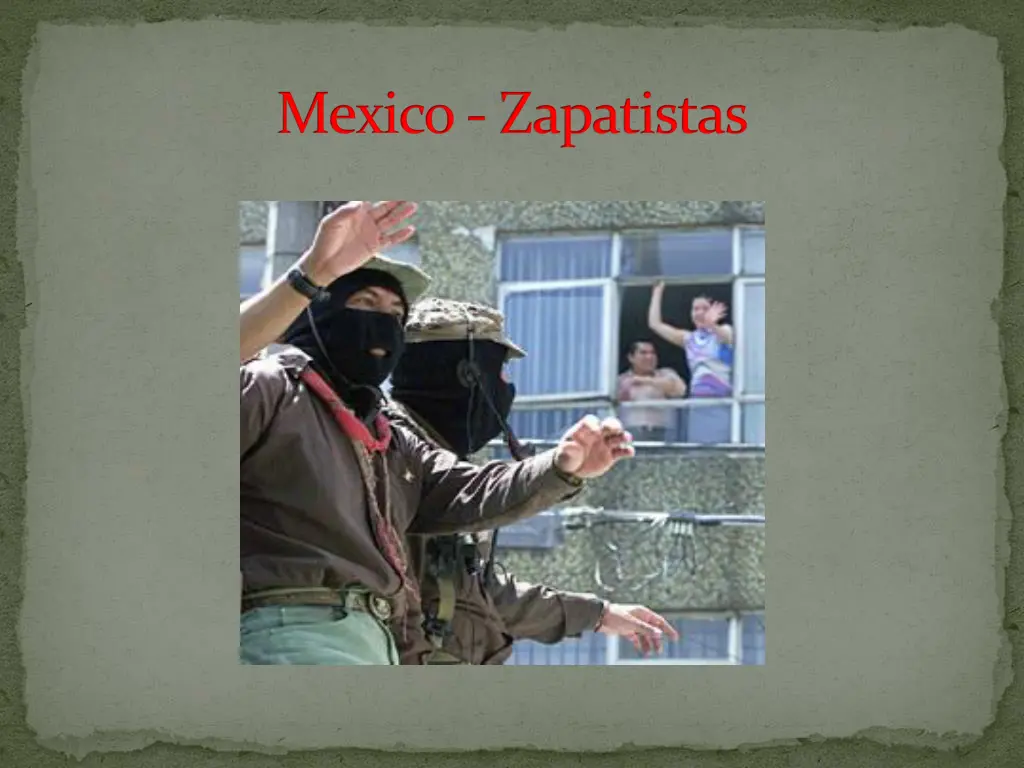 mexico zapatistas