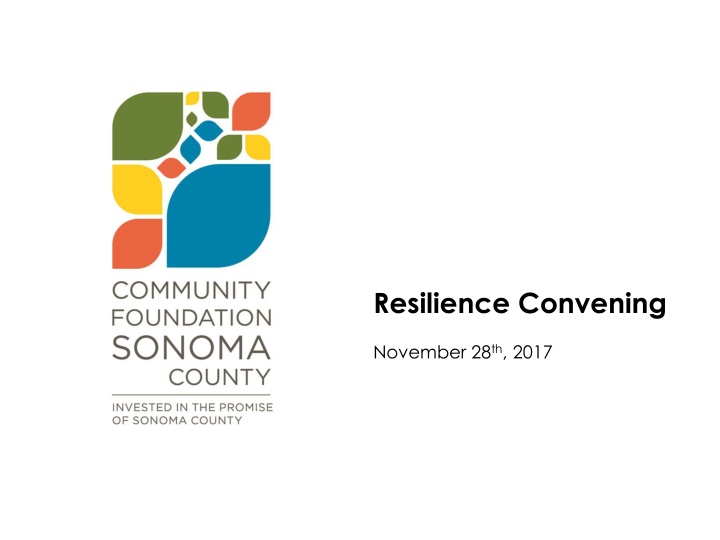 resilience convening