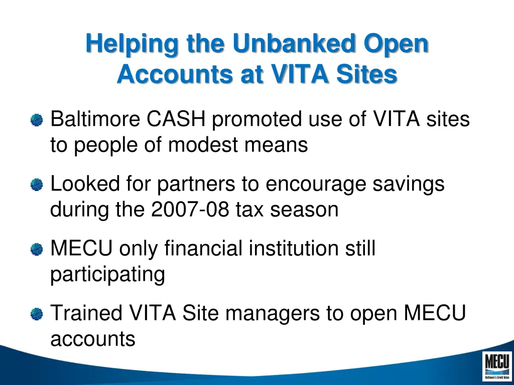 helping the unbanked open accounts at vita sites 1