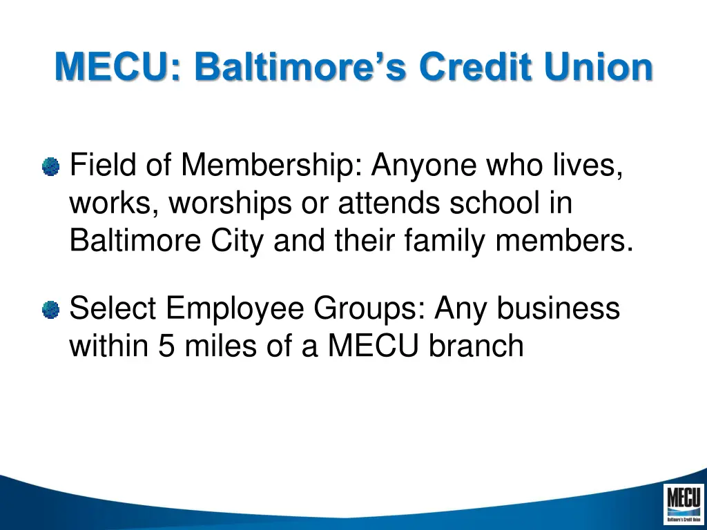 mecu baltimore s credit union 4