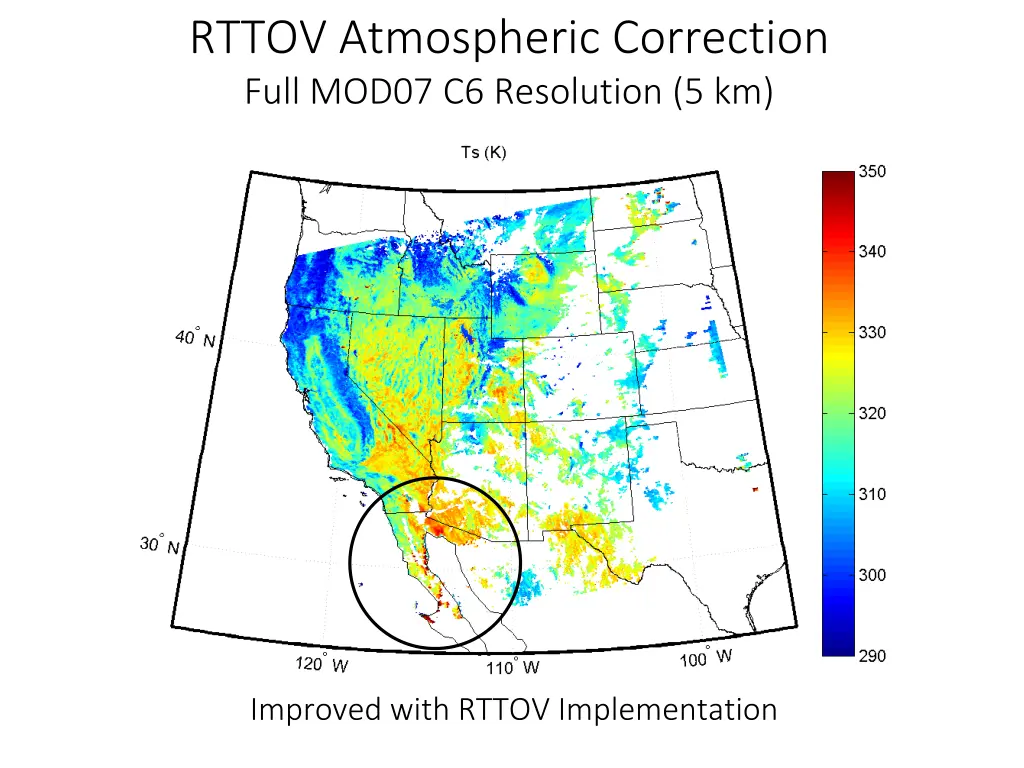 rttov atmospheric correction full mod07