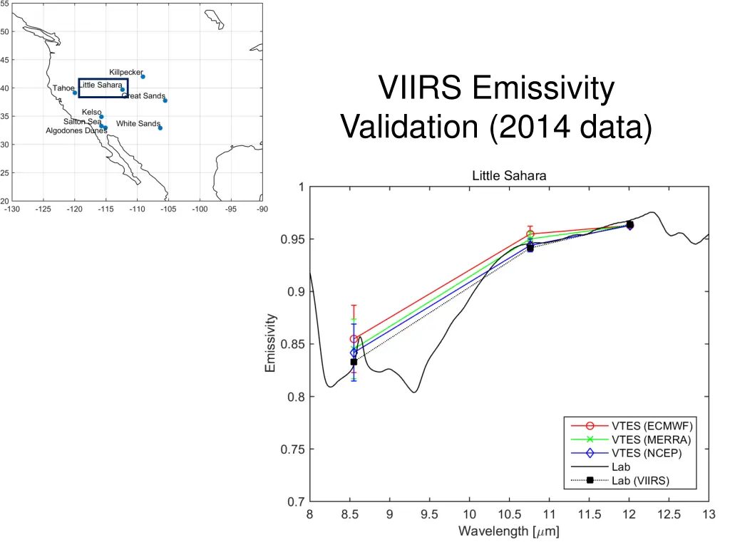 viirs emissivity validation 2014 data