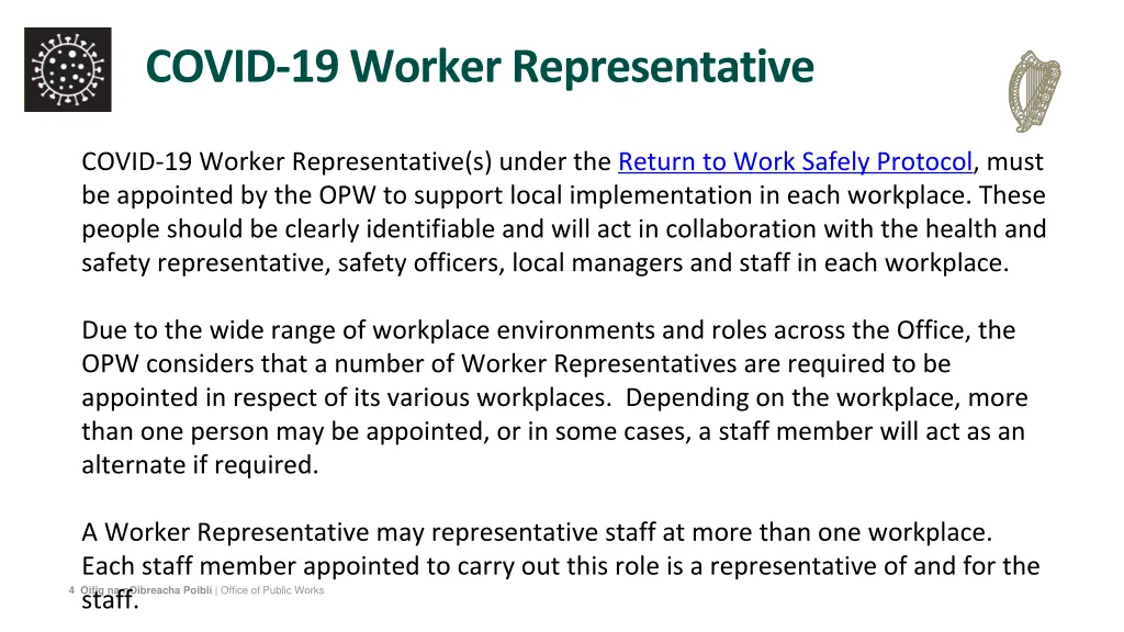 covid 19 worker representative 2