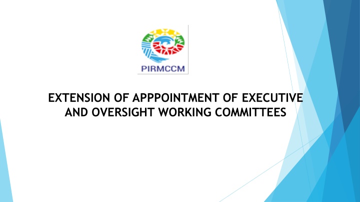 extension of apppointment of executive