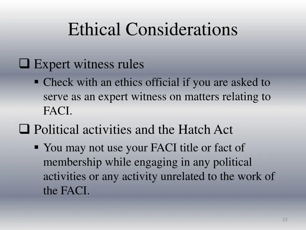 ethical considerations