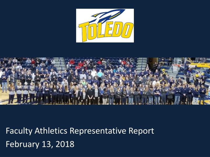 faculty athletics representative report february