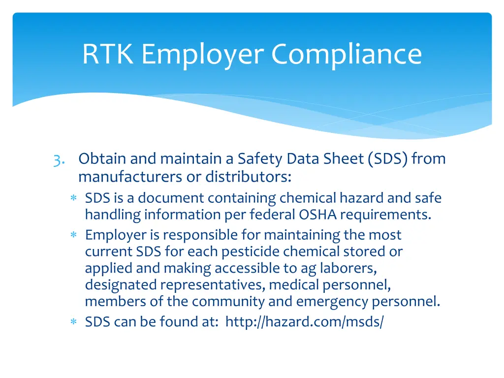 rtk employer compliance 2