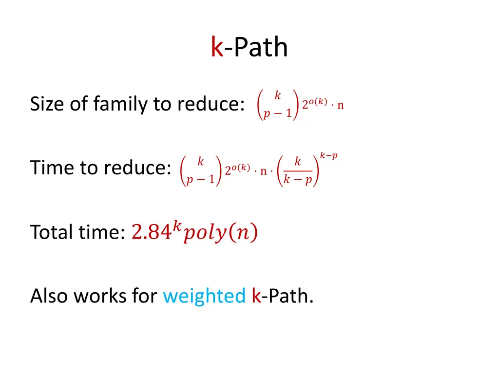 k path 2