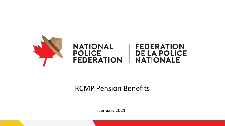 rcmp pension benefits