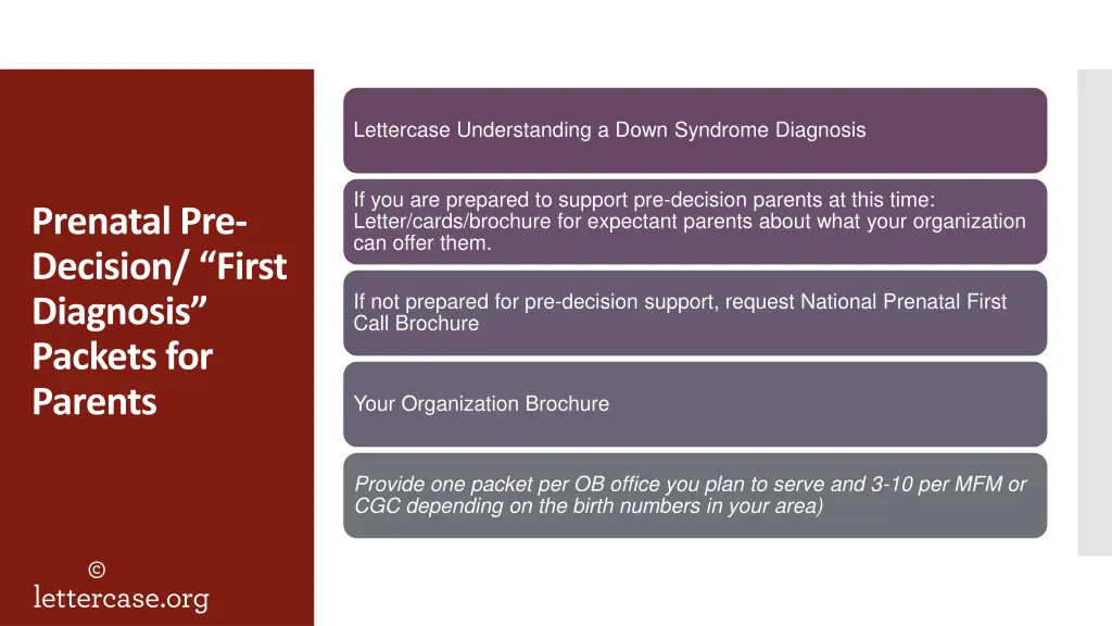 lettercase understanding a down syndrome diagnosis