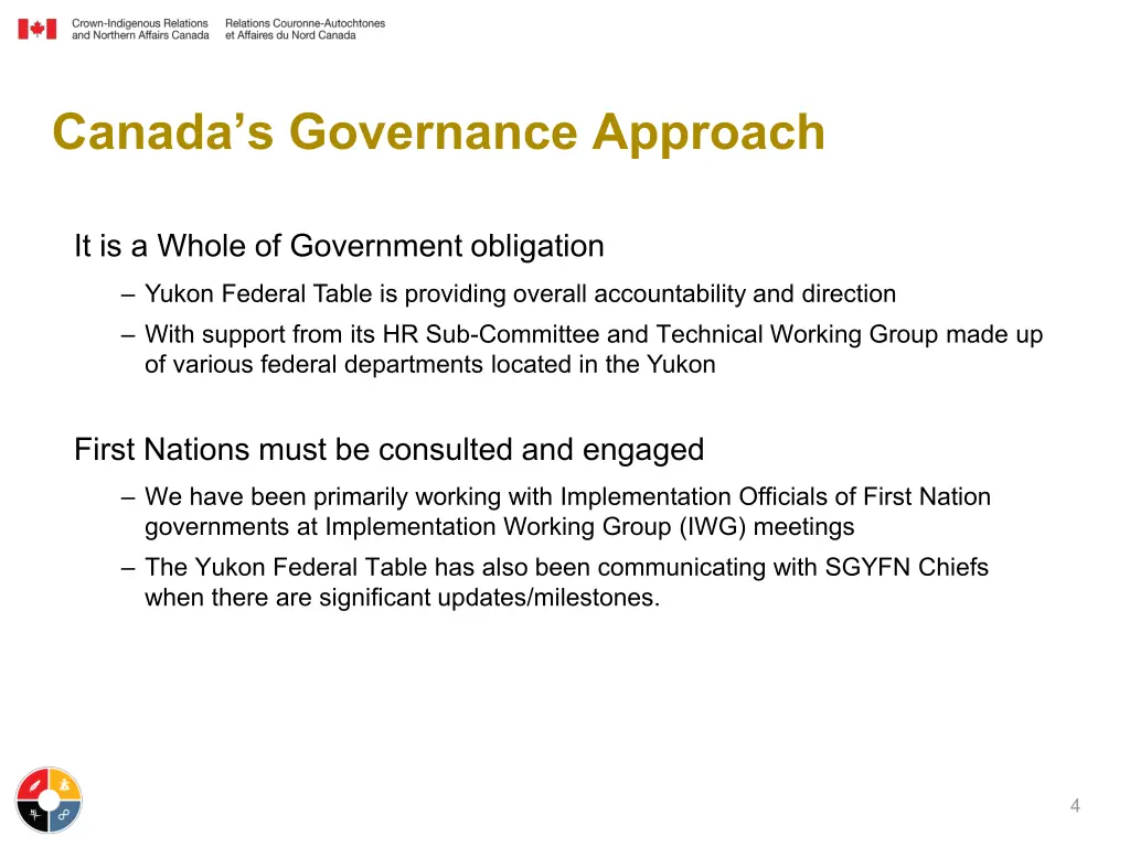 canada s governance approach