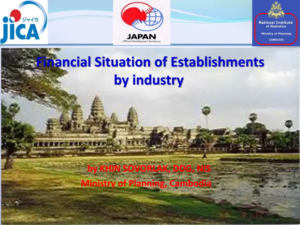 financial situation of establishments by industry