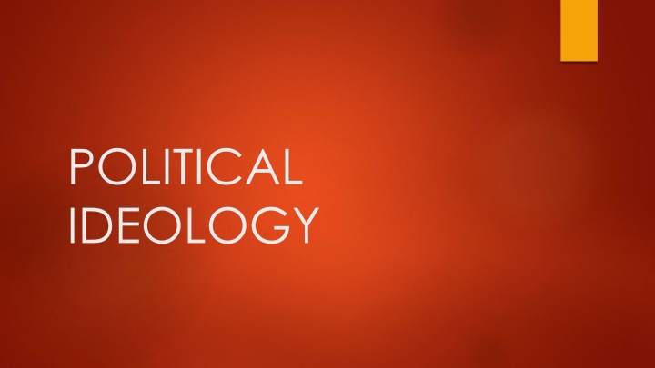 political ideology