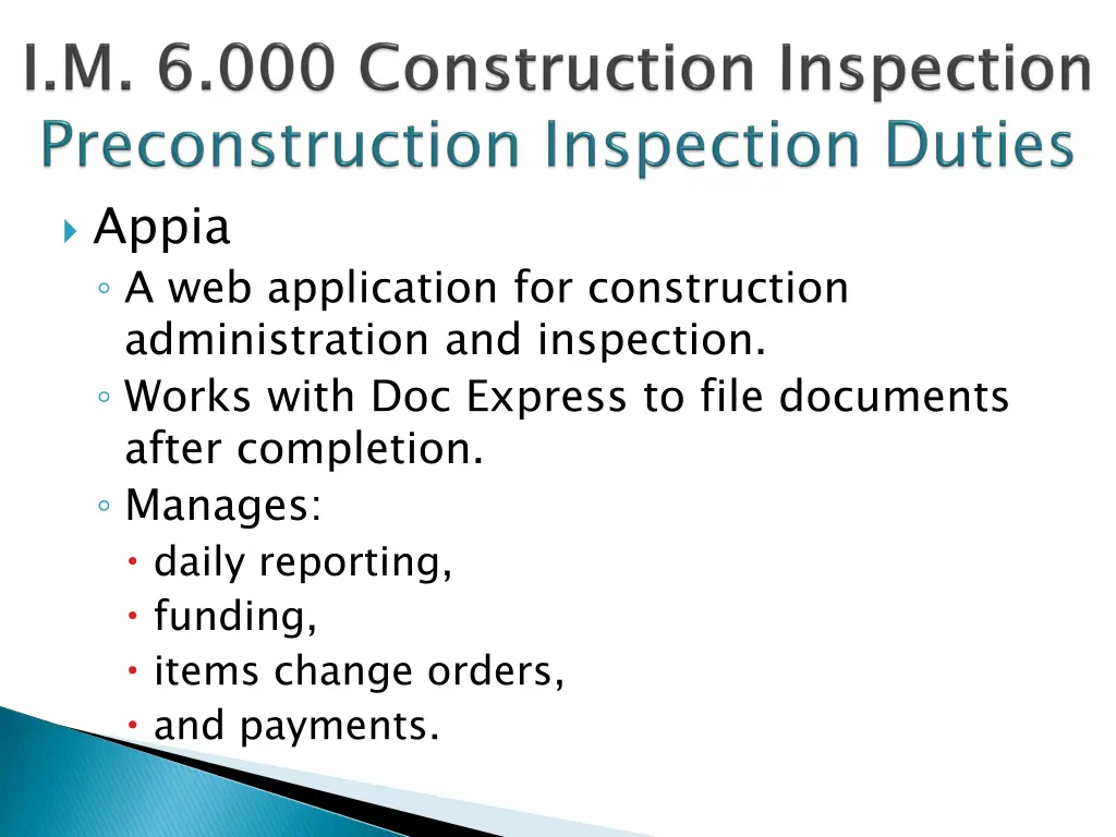 appia a web application for construction