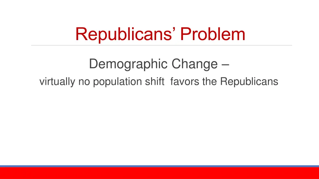 republicans problem