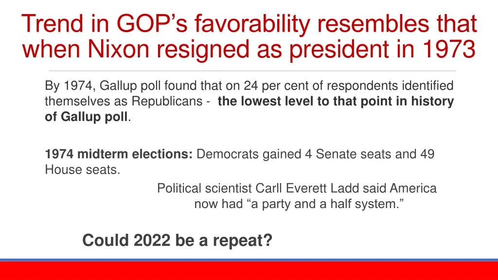 trend in gop s favorability resembles that when