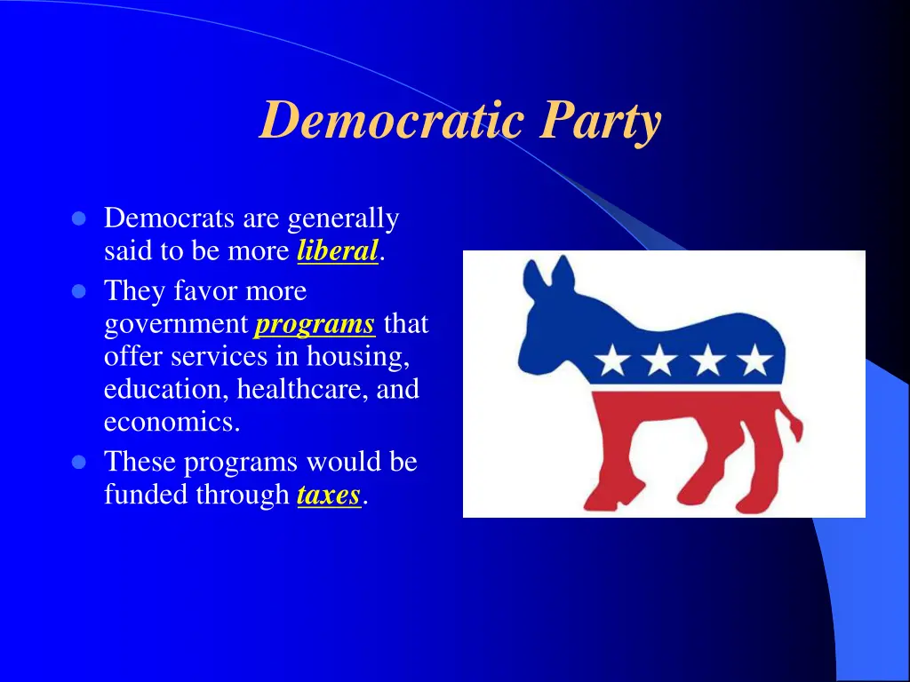 democratic party