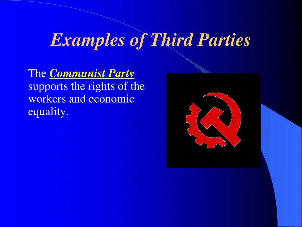 examples of third parties