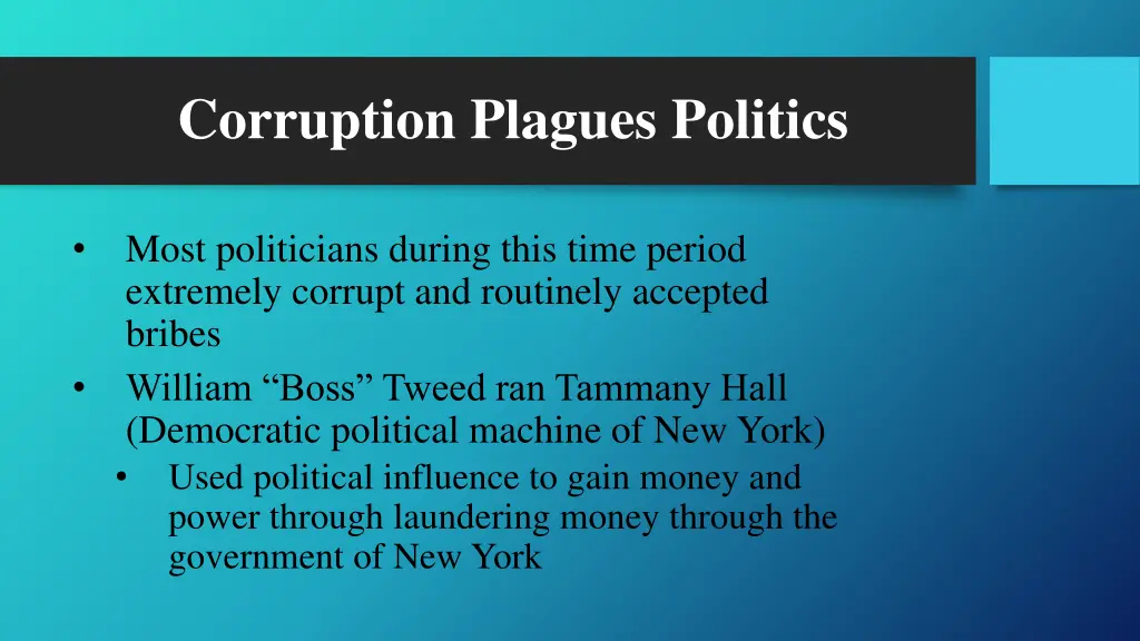 corruption plagues politics 1