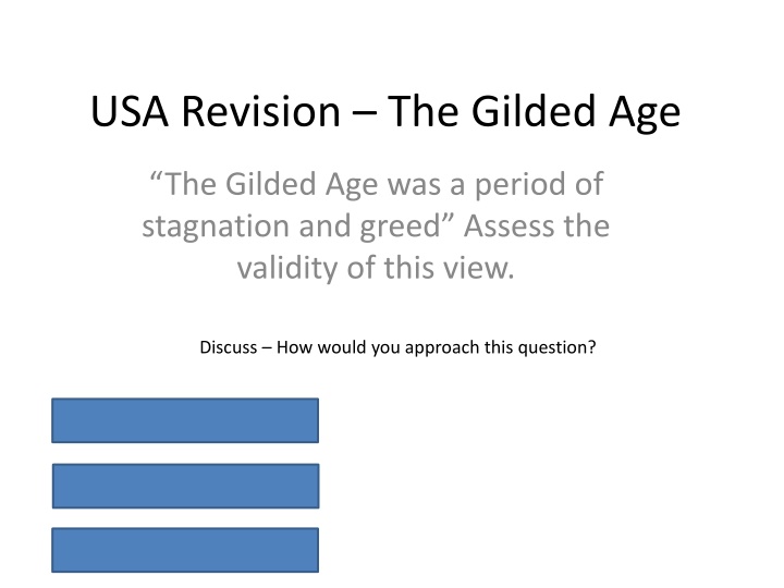 usa revision the gilded age