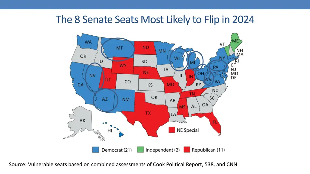 the 8 senate seats most likely to flip in 2024