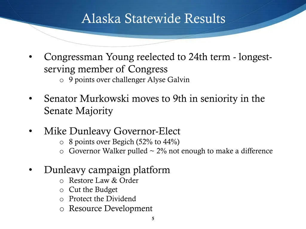 alaska statewide results