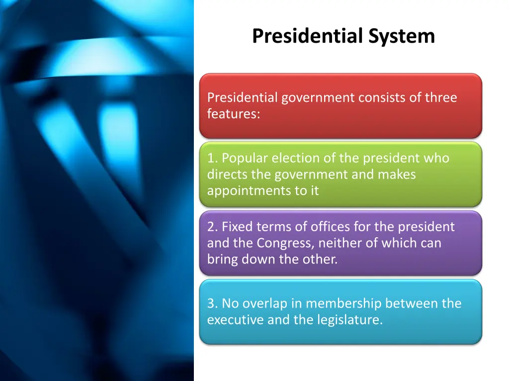 presidential system