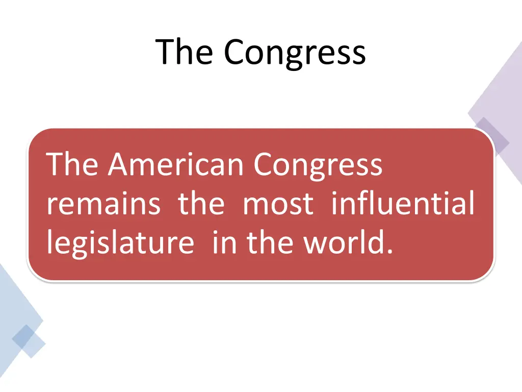 the congress 1