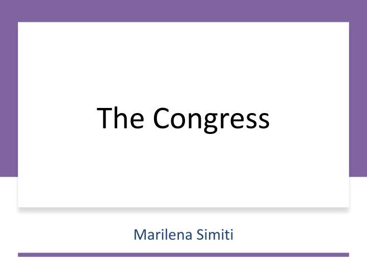 the congress