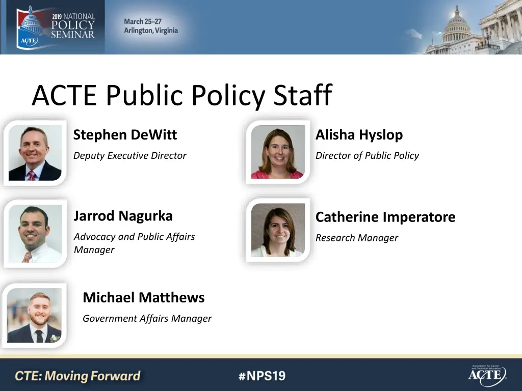 acte public policy staff