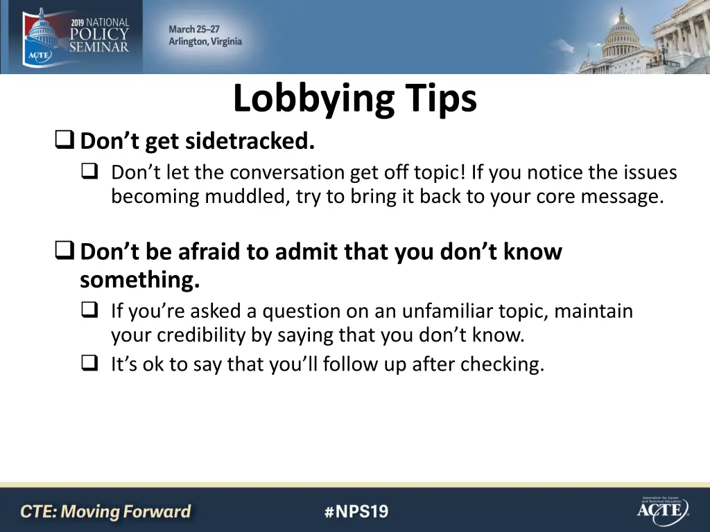 lobbying tips 3