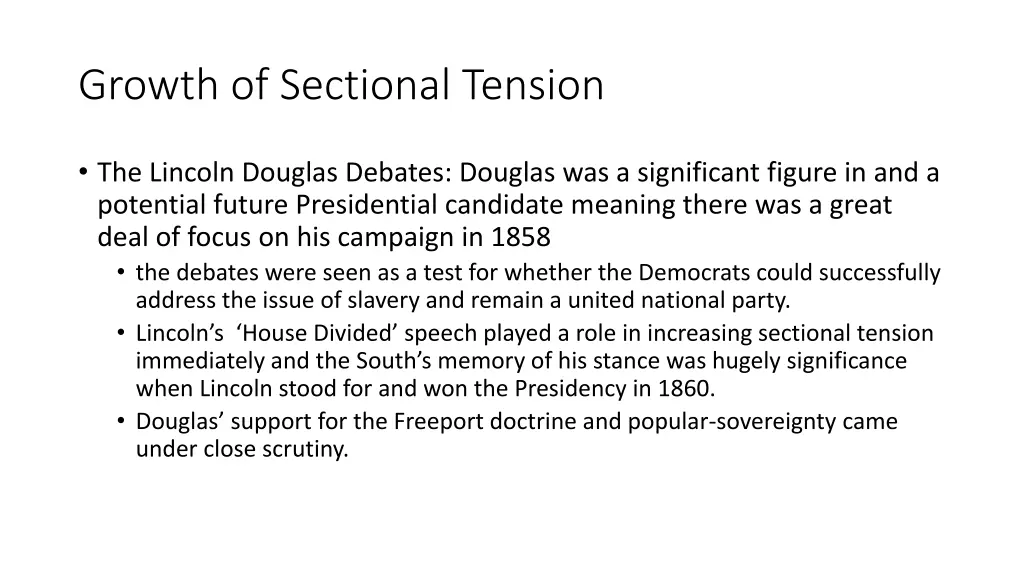 growth of sectional tension 2