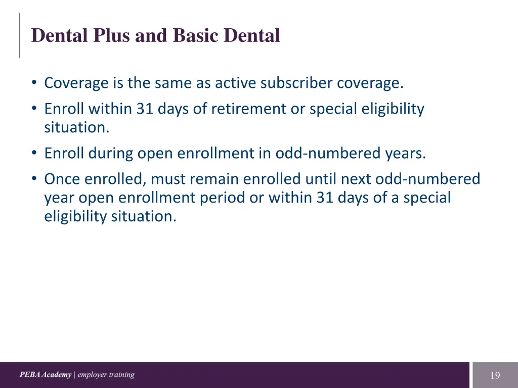 dental plus and basic dental