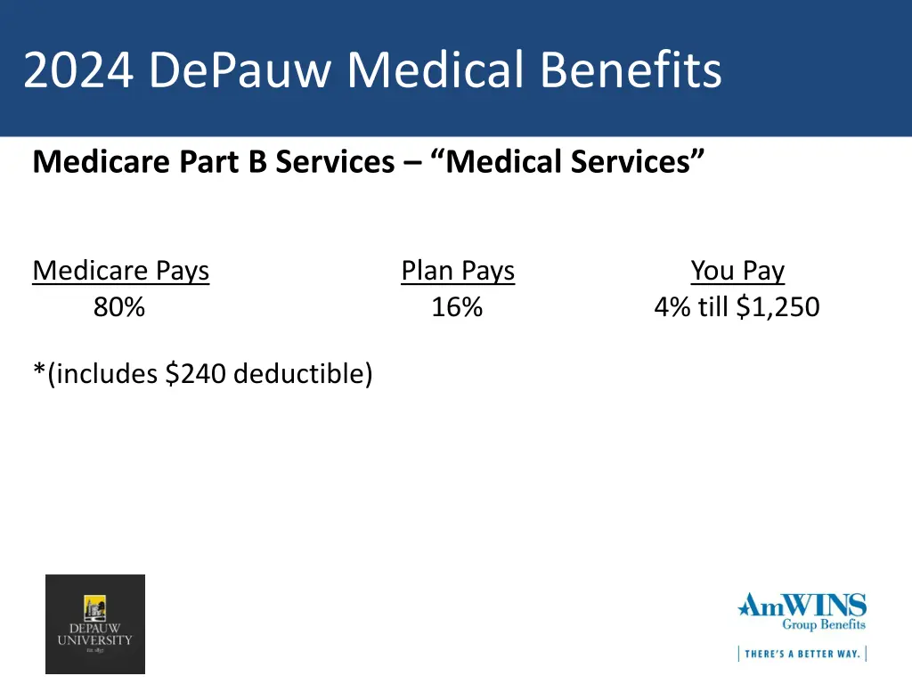 2024 depauw medical benefits 2