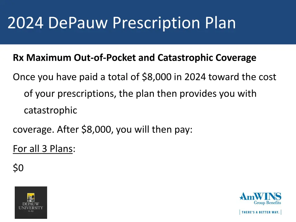 2024 depauw prescription plan