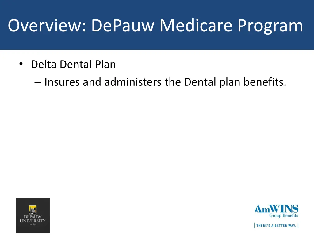 overview depauw medicare program 5