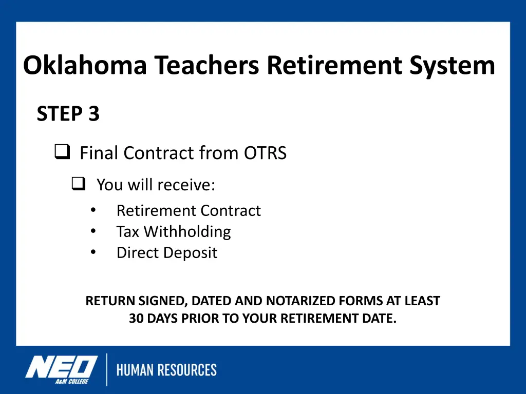 oklahoma teachers retirement system 3