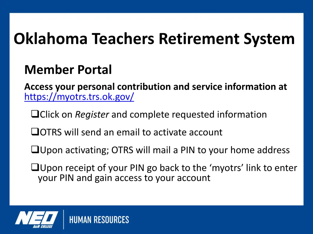 oklahoma teachers retirement system 6