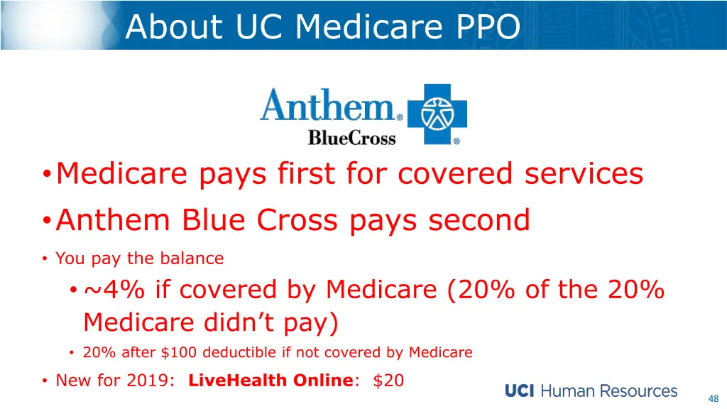 about uc medicare ppo