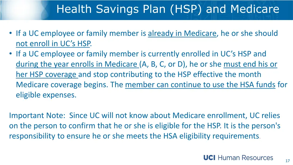 health savings plan hsp and medicare