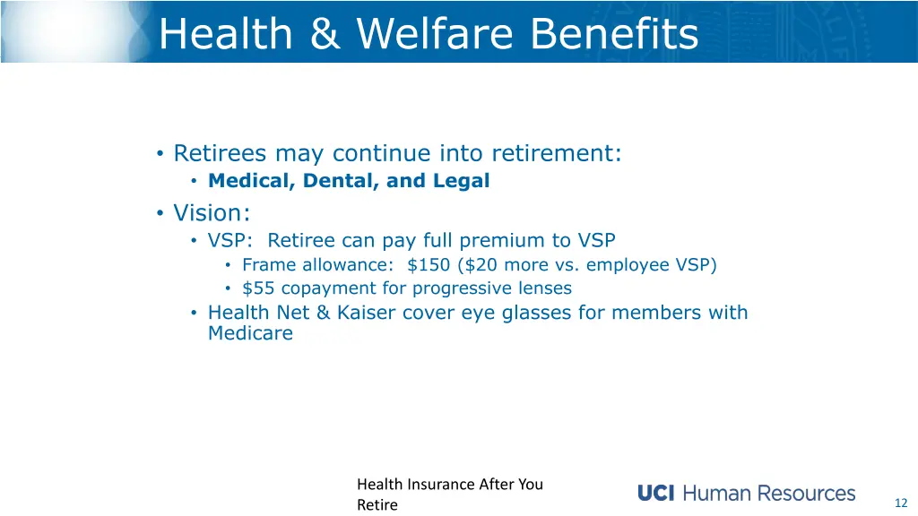 health welfare benefits 1