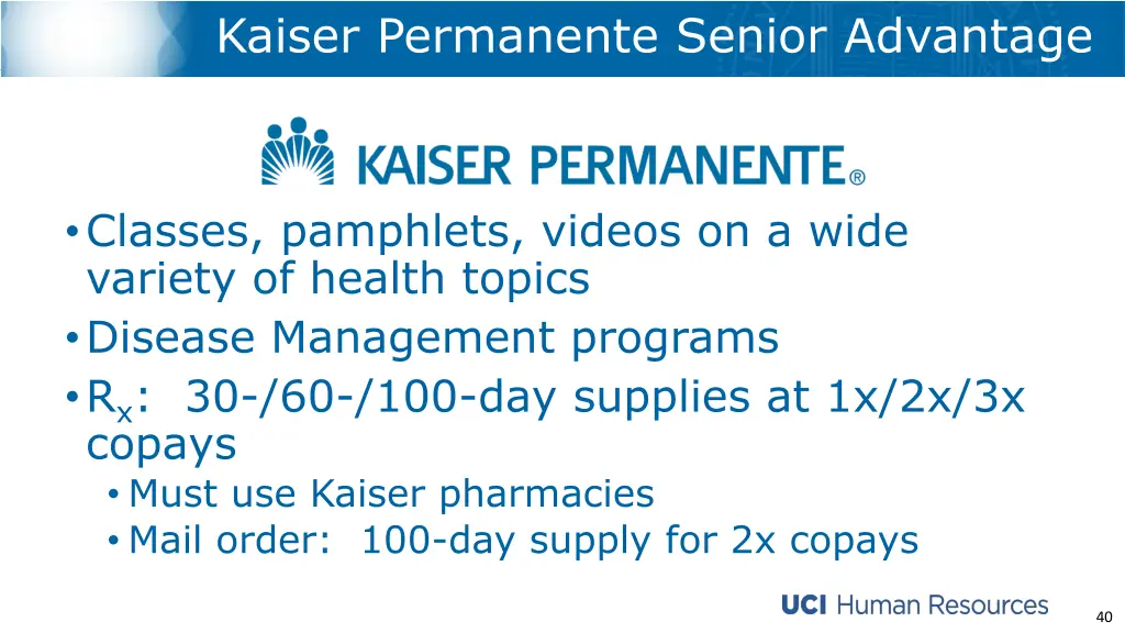 kaiser permanente senior advantage 1