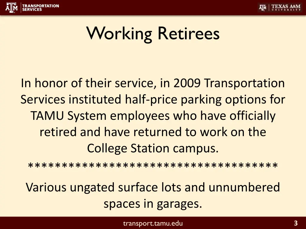 working retirees